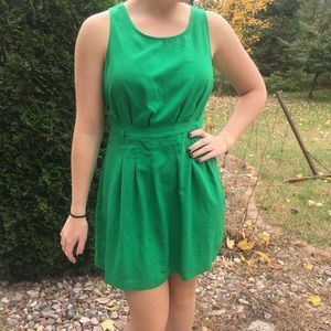 Green forever 21 dress